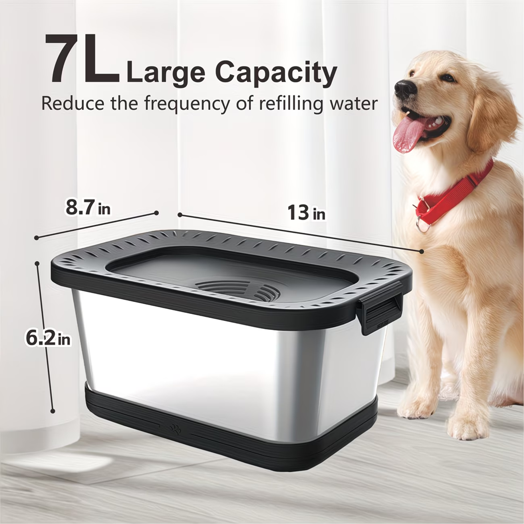No-Spill Dog Water Bowl